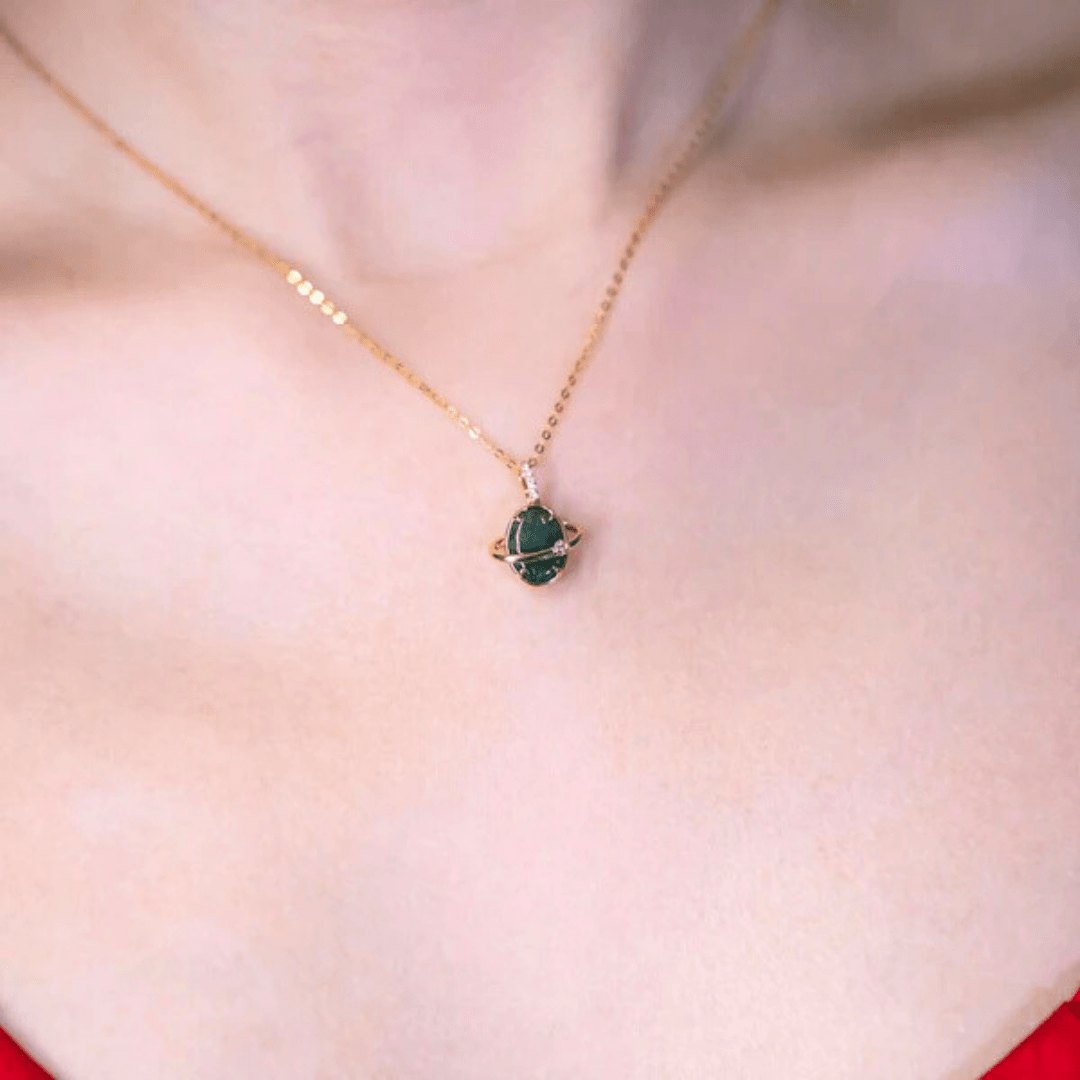 OpalAnhänger - Brilliant Black Opal Flame - Stück 9/15 - FAERELLI