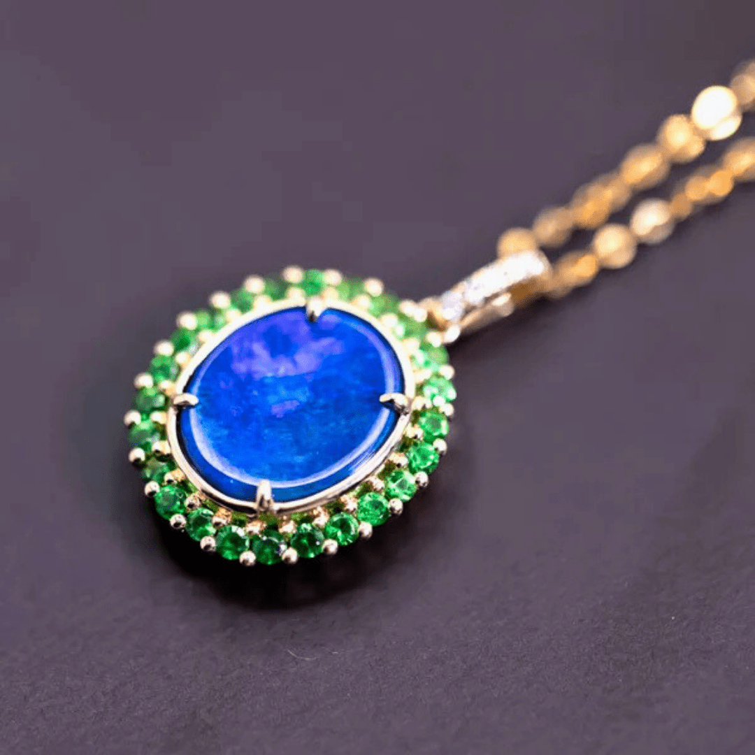 OpalAnhänger - Floralisque - Stück 6/13 - FAERELLI