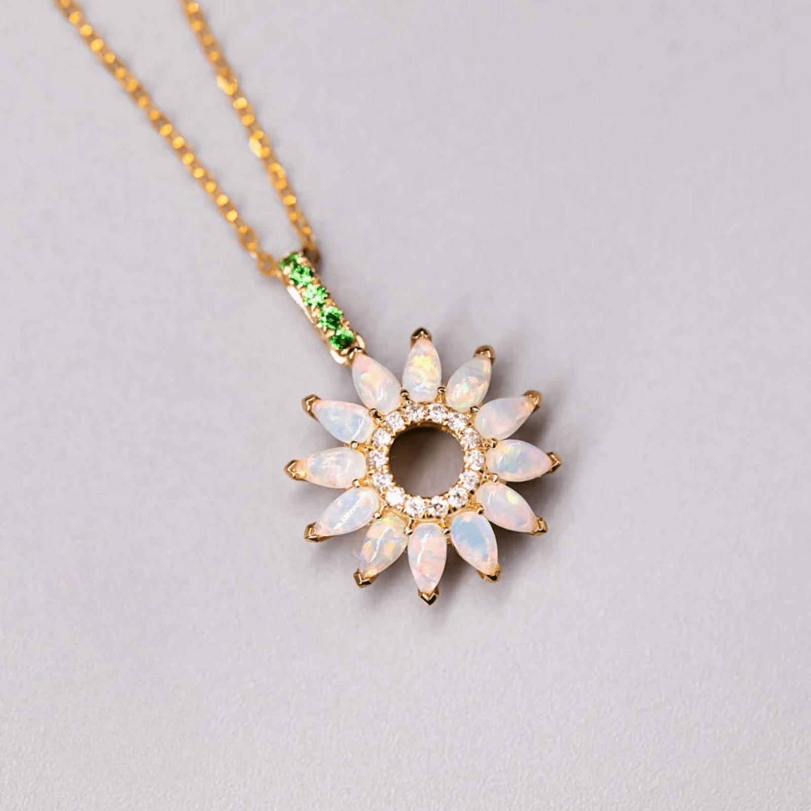 OpalKette - Floralisque - Stück 1/7 - FAERELLI