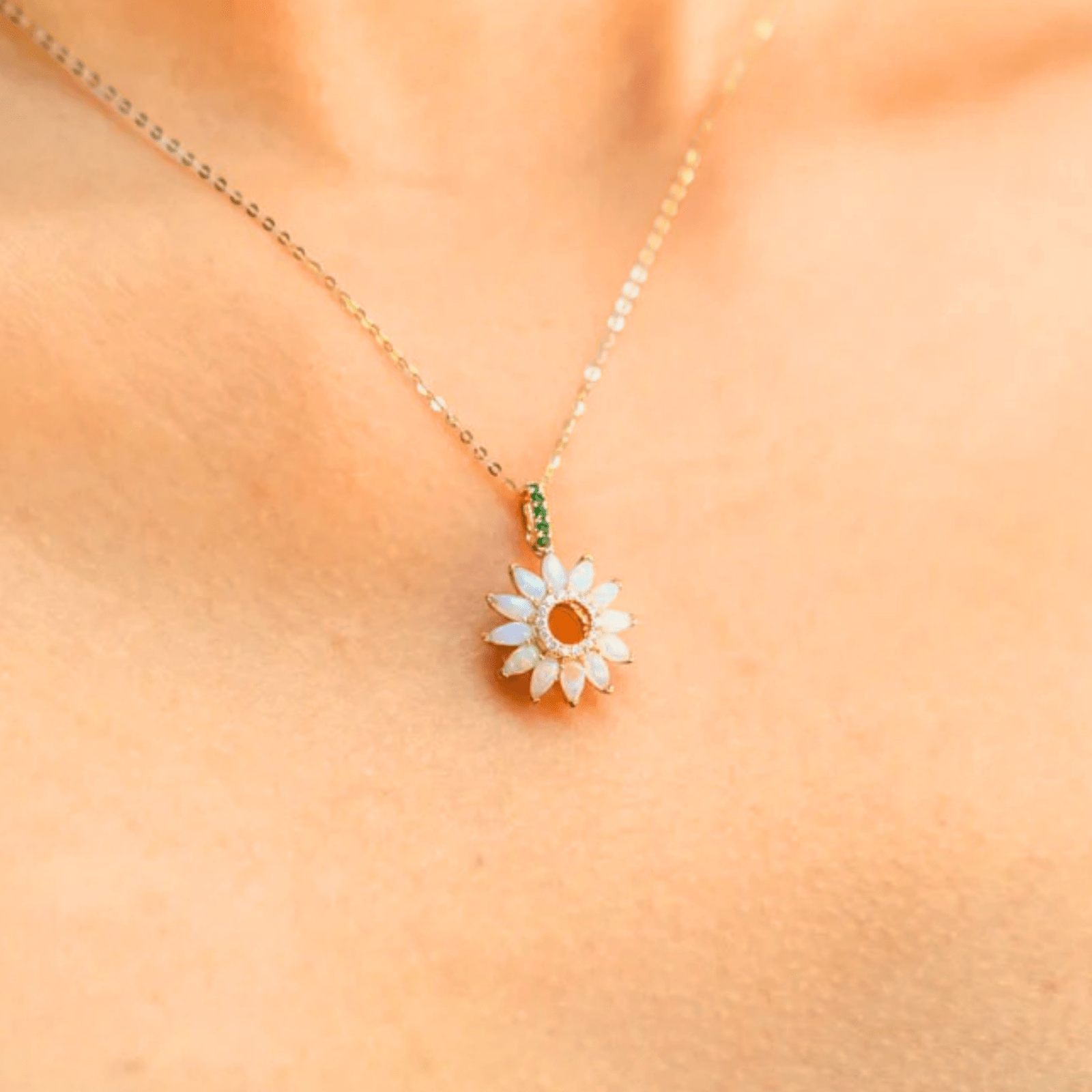 OpalKette - Floralisque - Stück 1/7 - FAERELLI