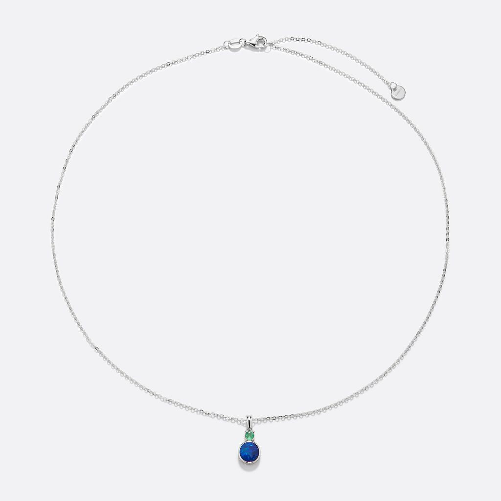 OpalKette - Palm Ocean - FAERELLI