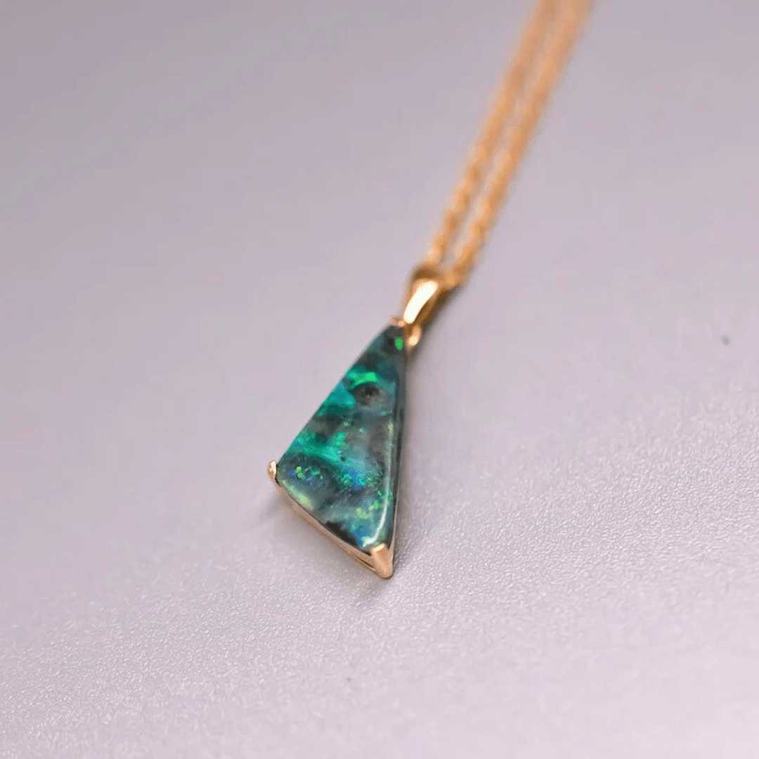 OpalKette - Singular Treasures of the Boulder - Stück 25/27 - FAERELLI