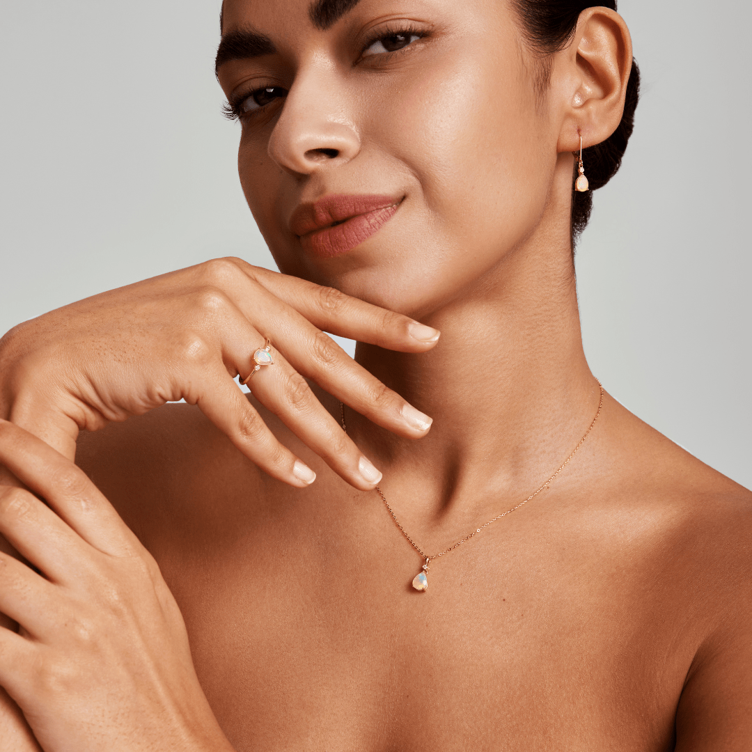 OpalOhrring - Chiaro di Luna - FAERELLI