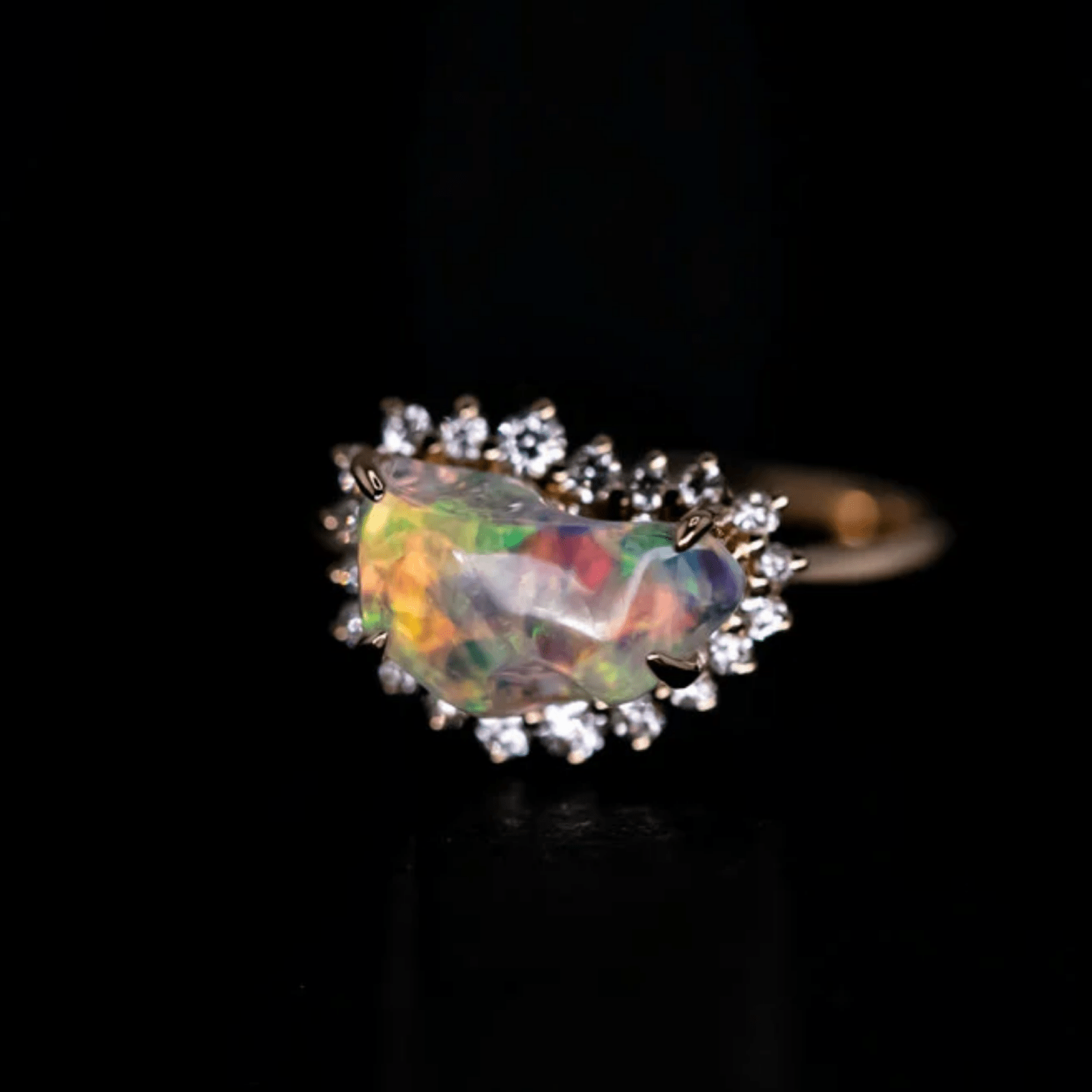 OpalRing - Blazing Sunset - Stück 10/16 - FAERELLI