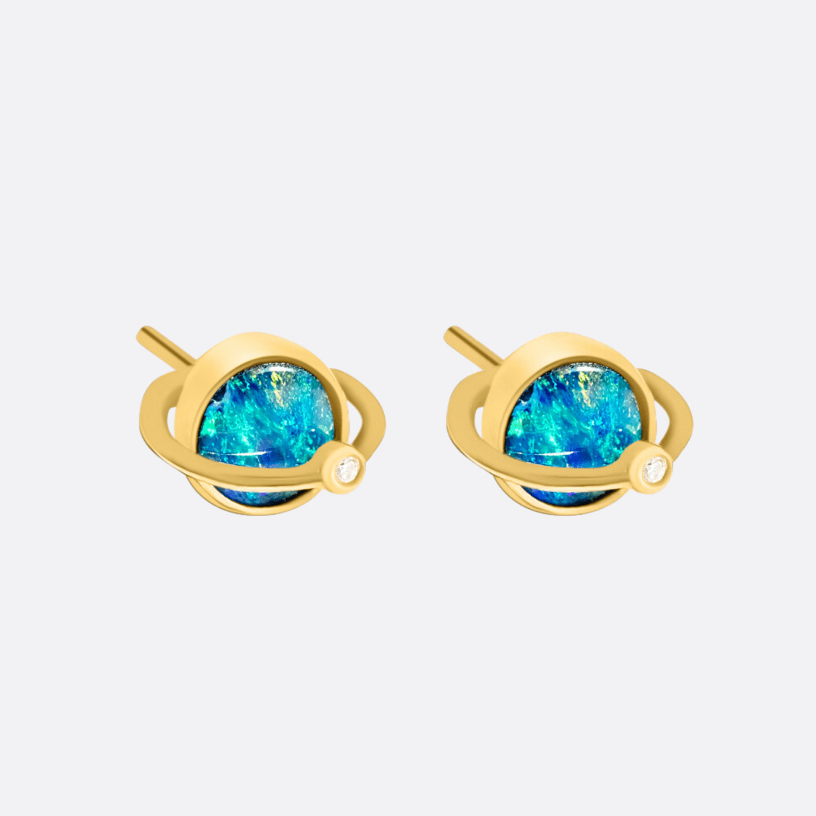 Zertifizierte Gold-Ohrringe mit Opal - vielfälltige Designs von FAERELLI - FAERELLI