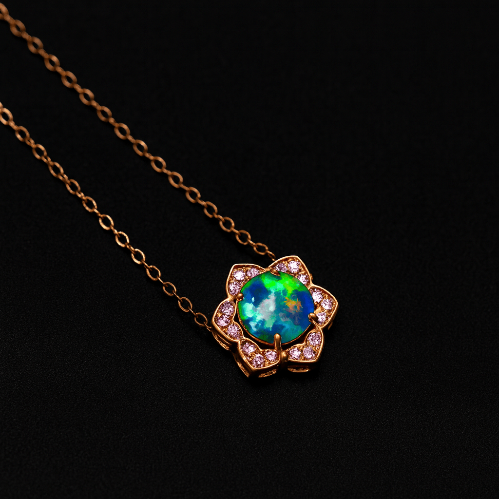 OpalAnhänger - Floralisque - Stück 7/13 - FAERELLI