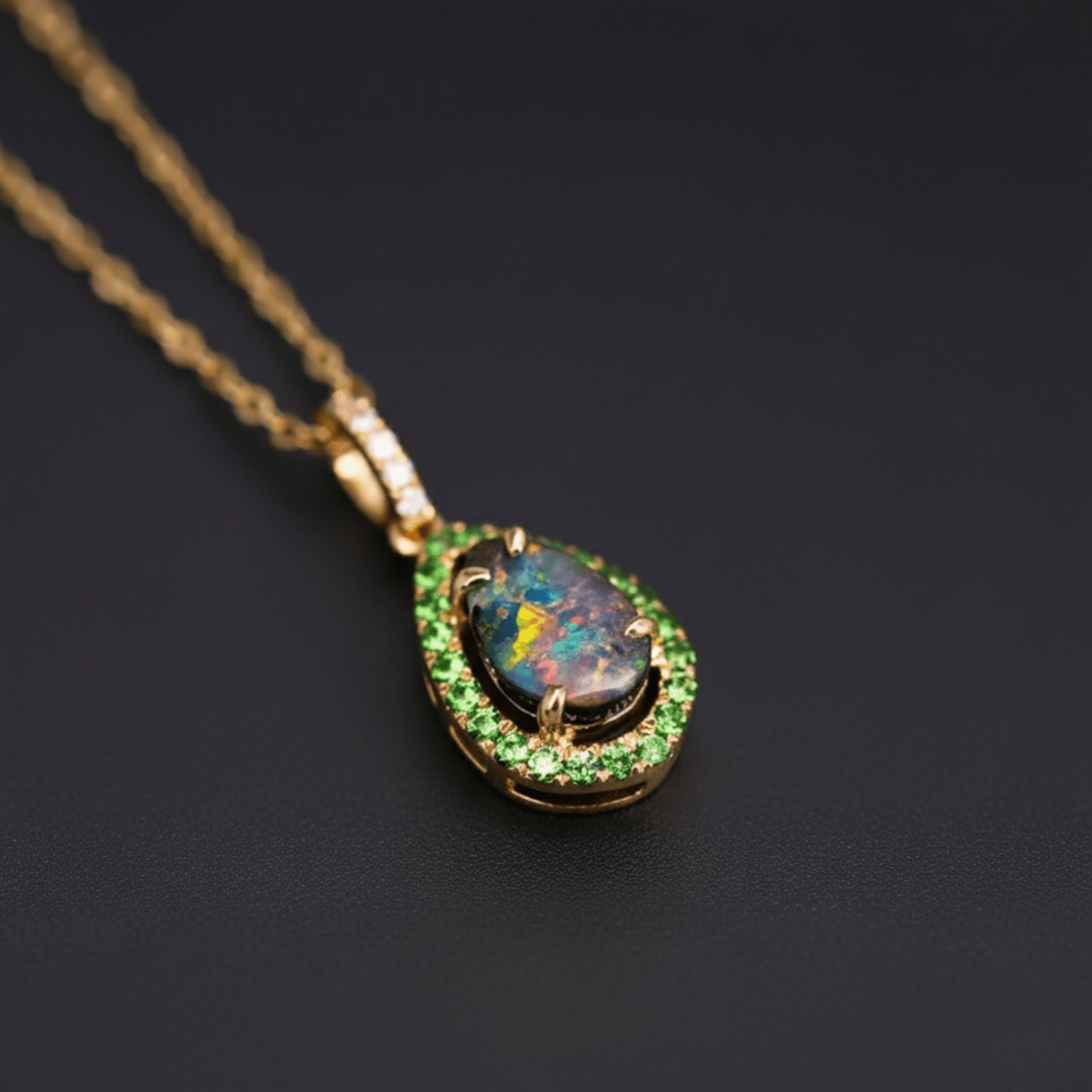 OpalAnhänger - Singular Treasures of the Boulder - Stück 15/22 - FAERELLI