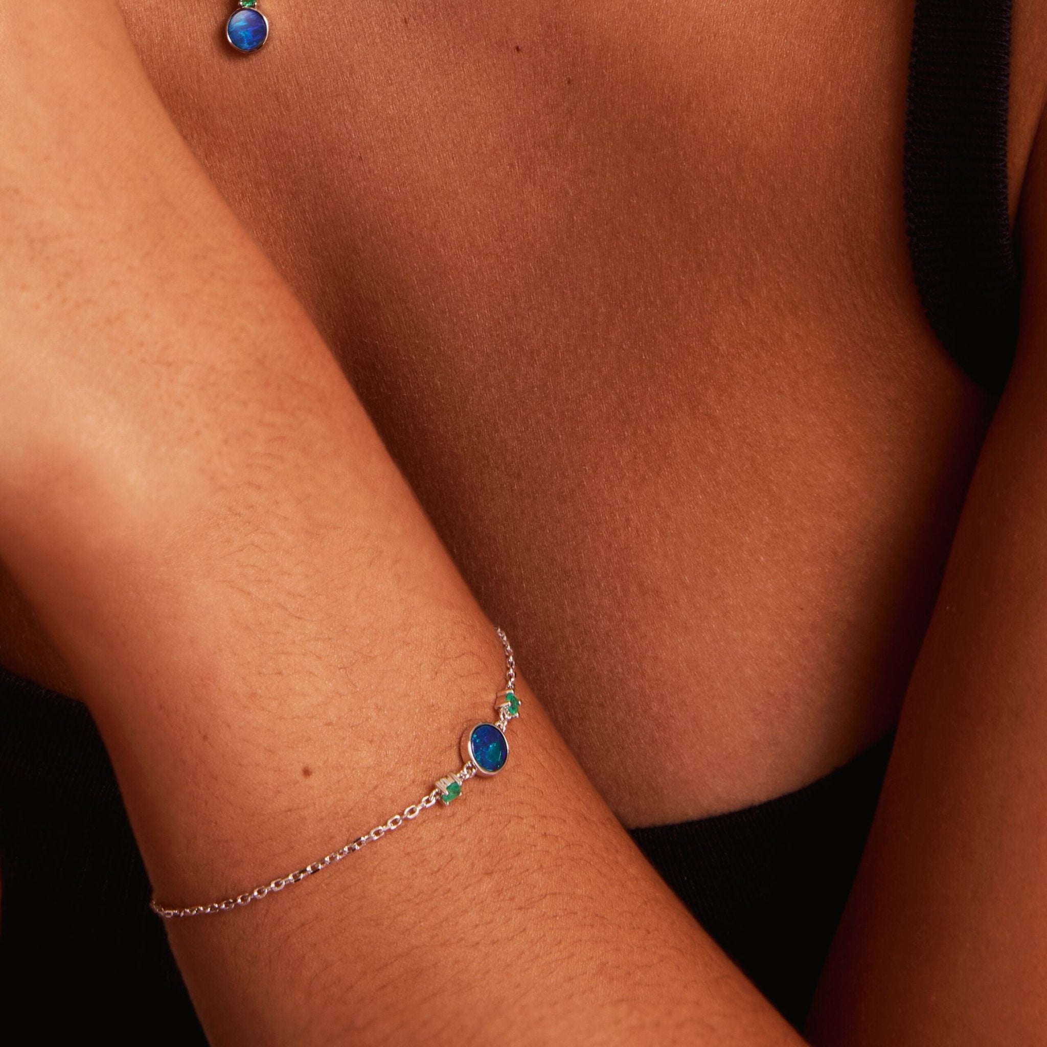 OpalArmband - Palm Ocean - FAERELLI