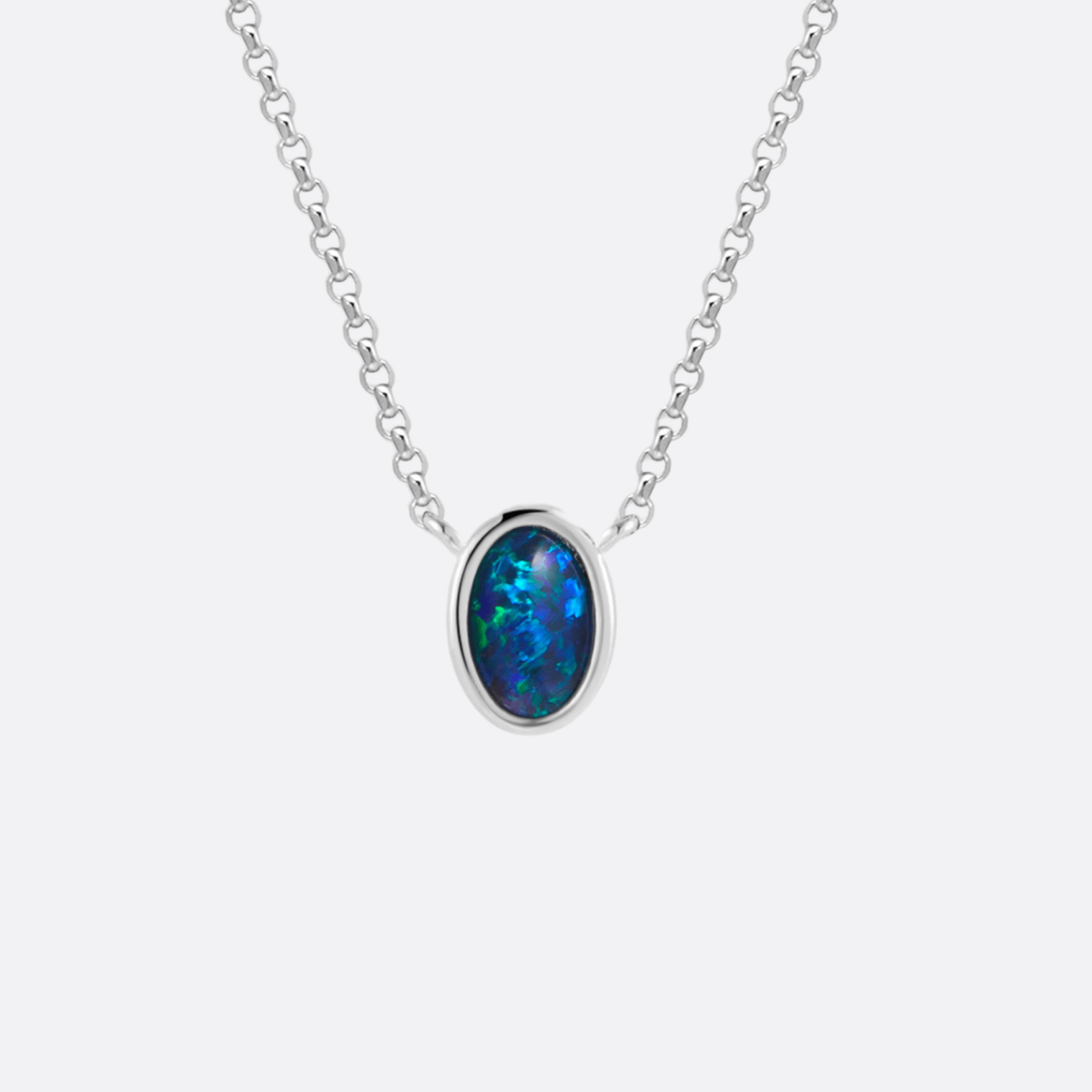 OpalKette - Allure of the Black Opal - FAERELLI