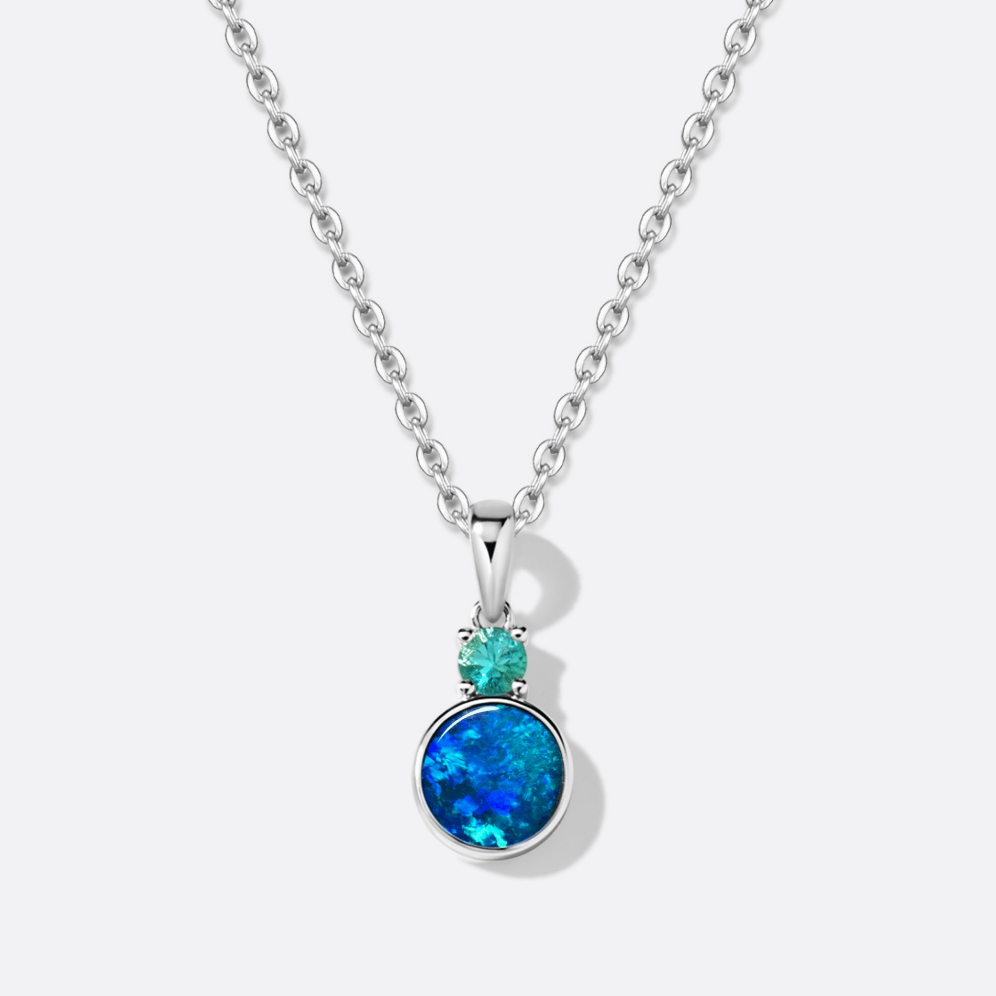 OpalKette - Palm Ocean - FAERELLI