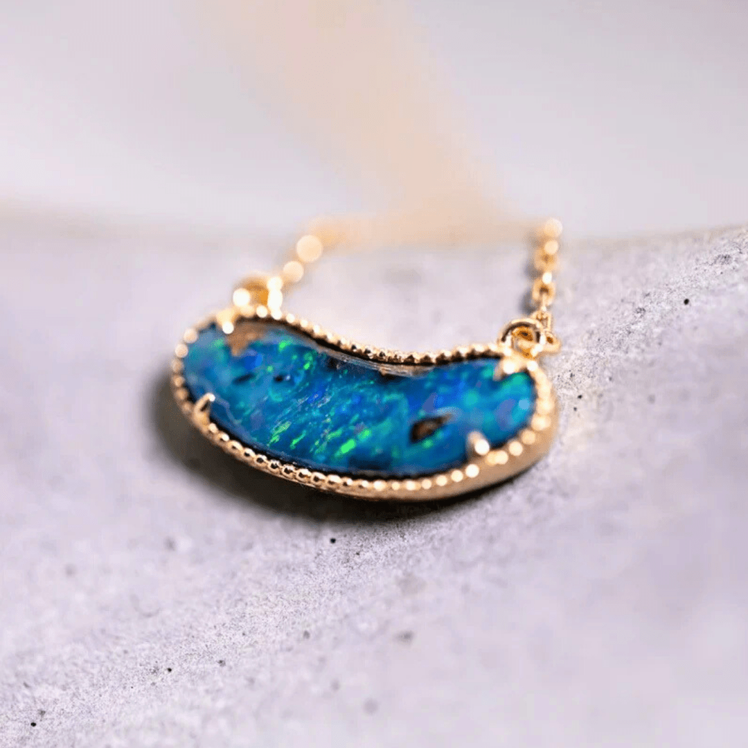 OpalKette - Singular Treasures of the Boulder - Stück 22/27 - FAERELLI