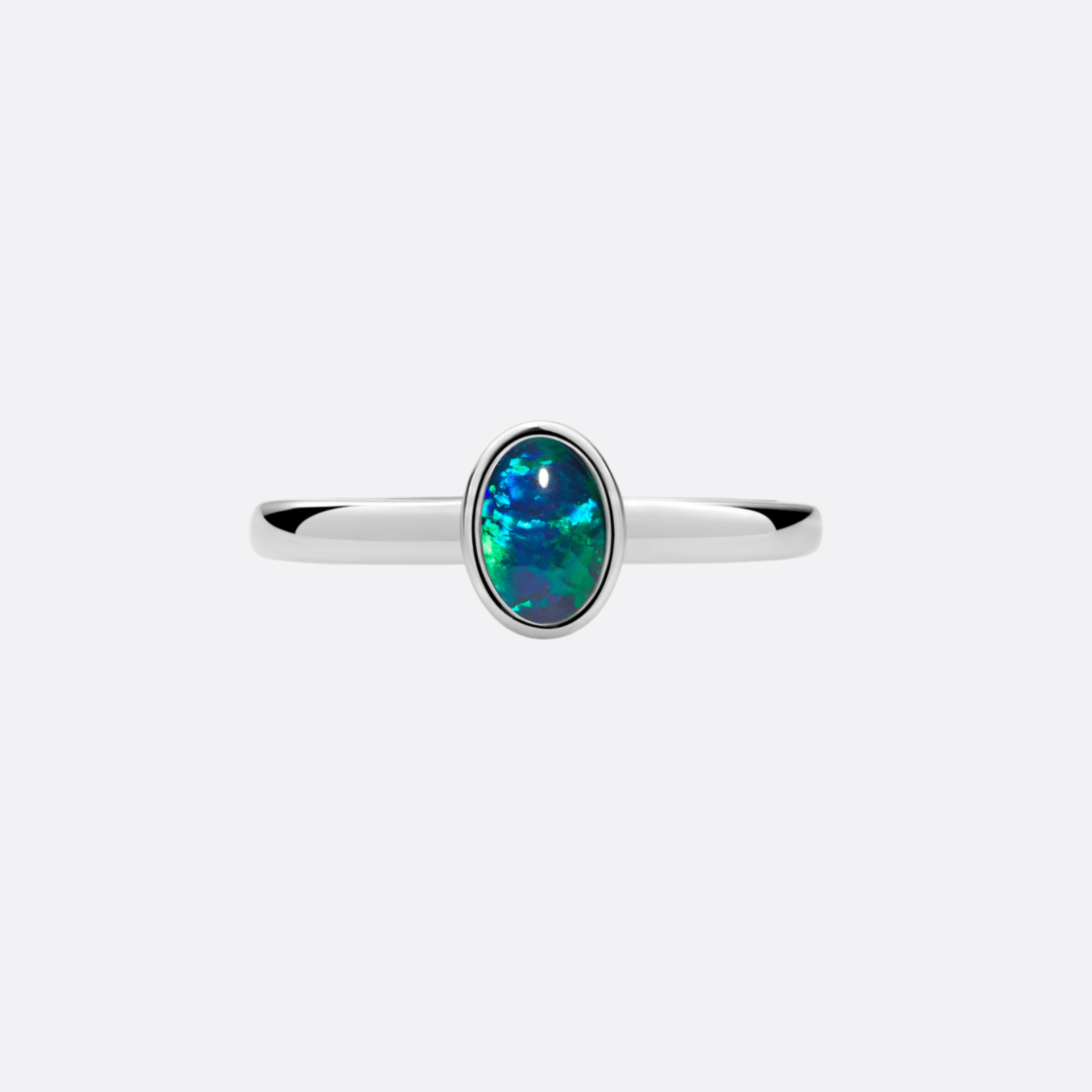 OpalRing - Allure of the Black Opal - FAERELLI