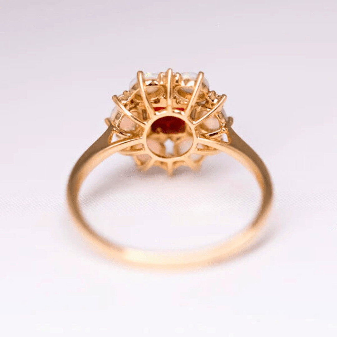 OpalRing - Floralisque - Stück 3/13 - FAERELLI