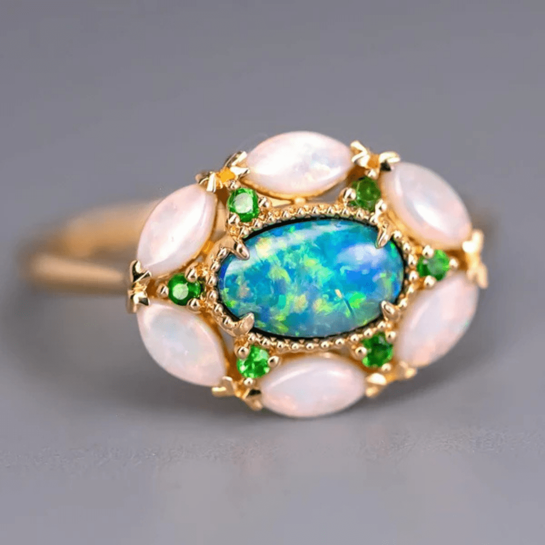 OpalRing - Floralisque - Stück 5/13 - FAERELLI