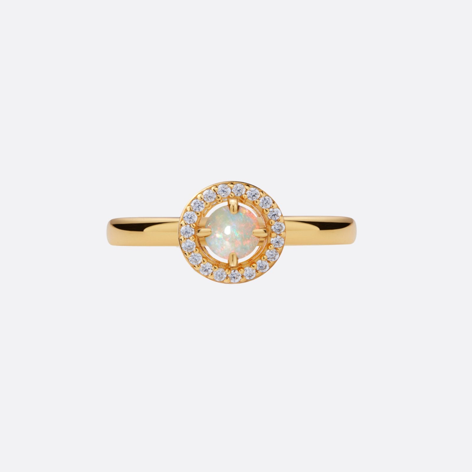 OpalRing - Golden Opal Spectacle - FAERELLI