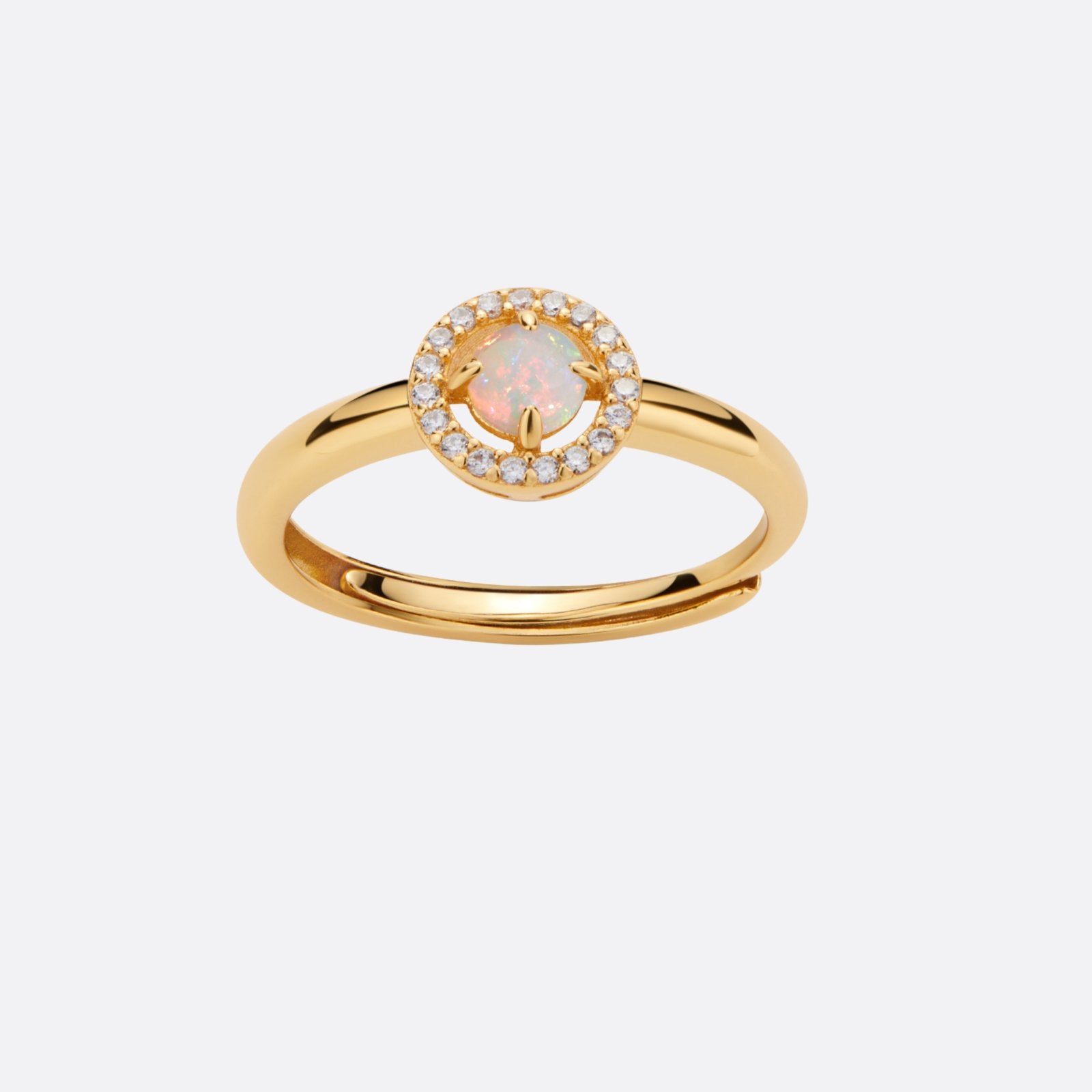 OpalRing - Golden Opal Spectacle - FAERELLI