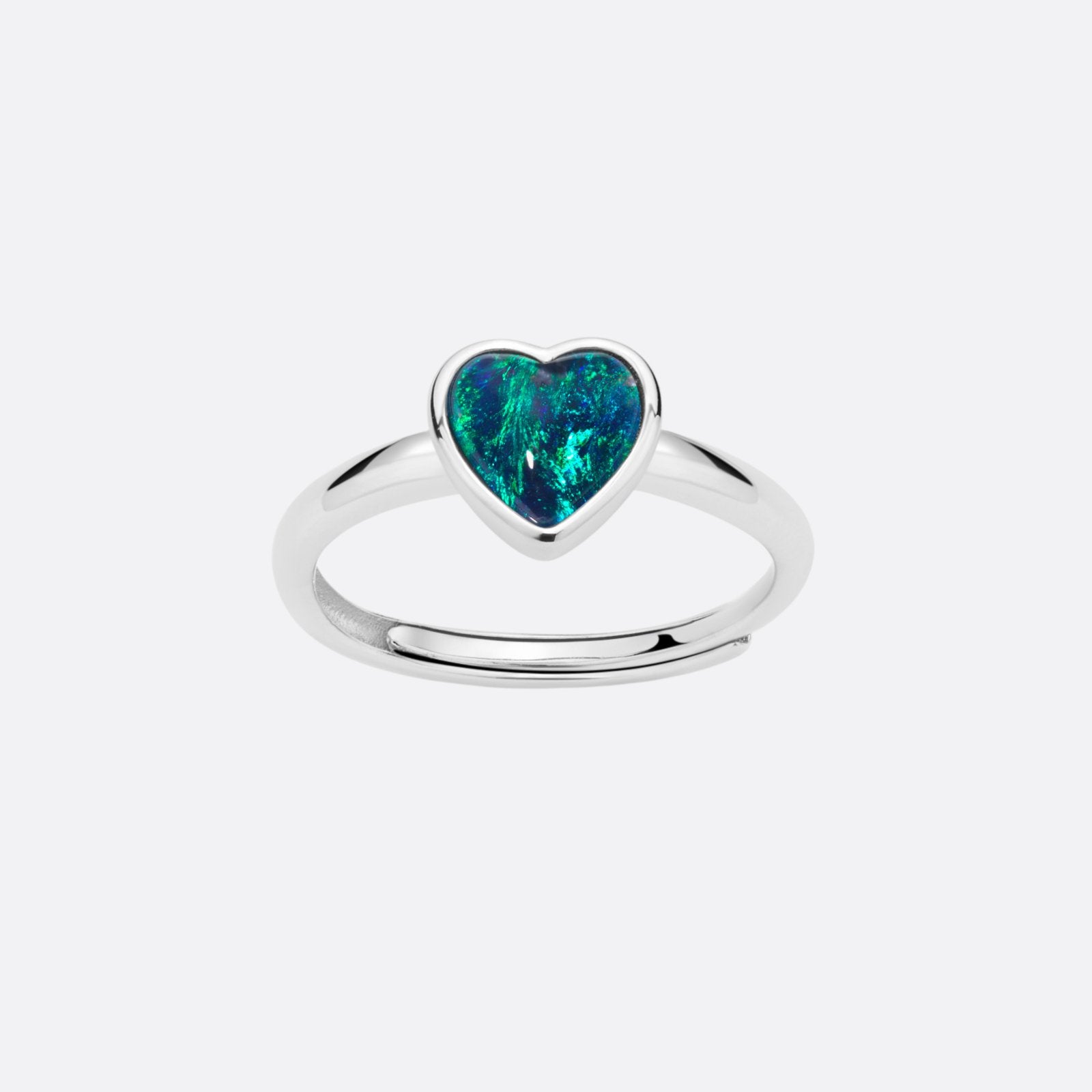 OpalRing - Heart of the Black Opal - FAERELLI