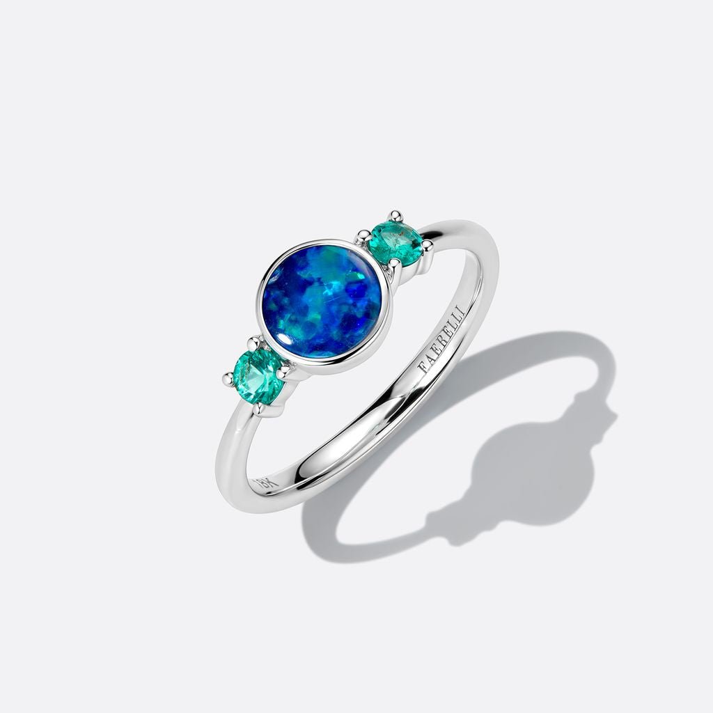 OpalRing - Palm Ocean - FAERELLI