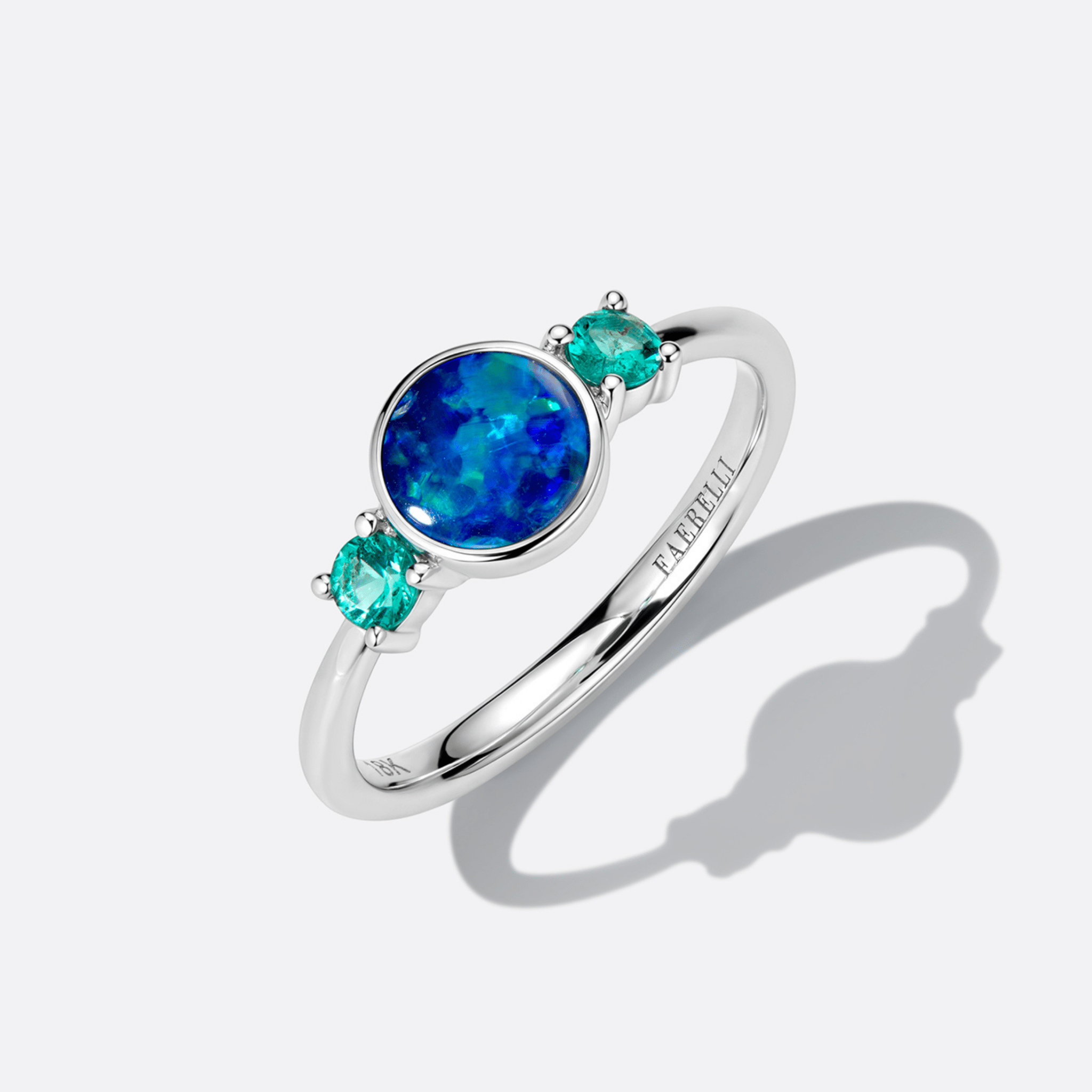 OpalRing - Palm Ocean - FAERELLI