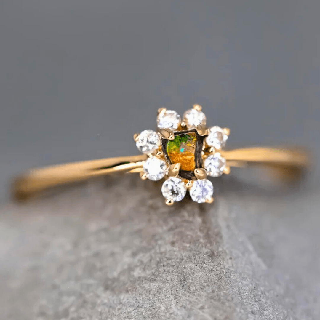 OpalRing - Singular Treasures of the Boulder - Stück 15/27 - FAERELLI